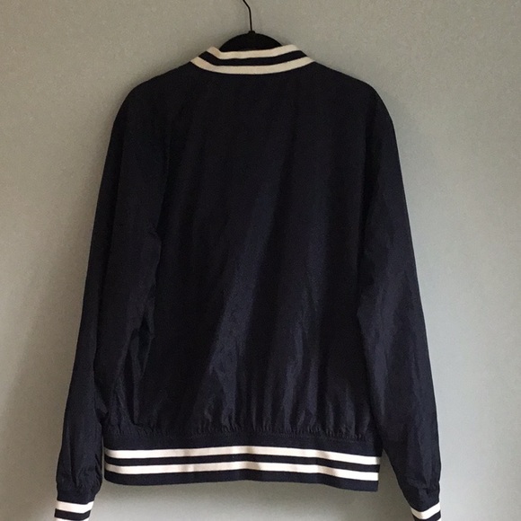 Men’s navy bomber jacket - Picture 4 of 4